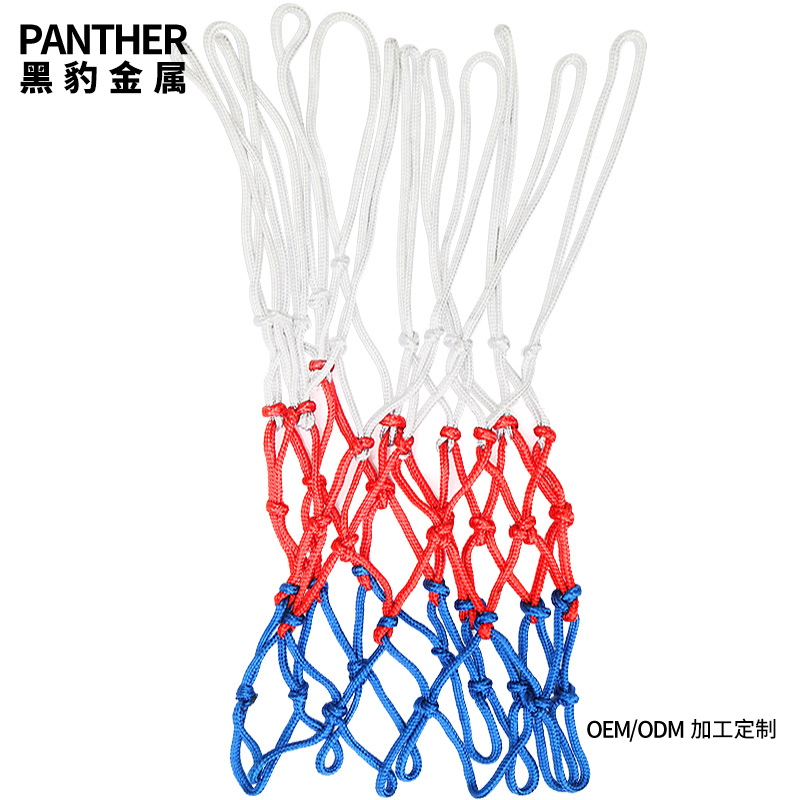 12扣三色實心滌綸標(biāo)準(zhǔn)籃圈網(wǎng)